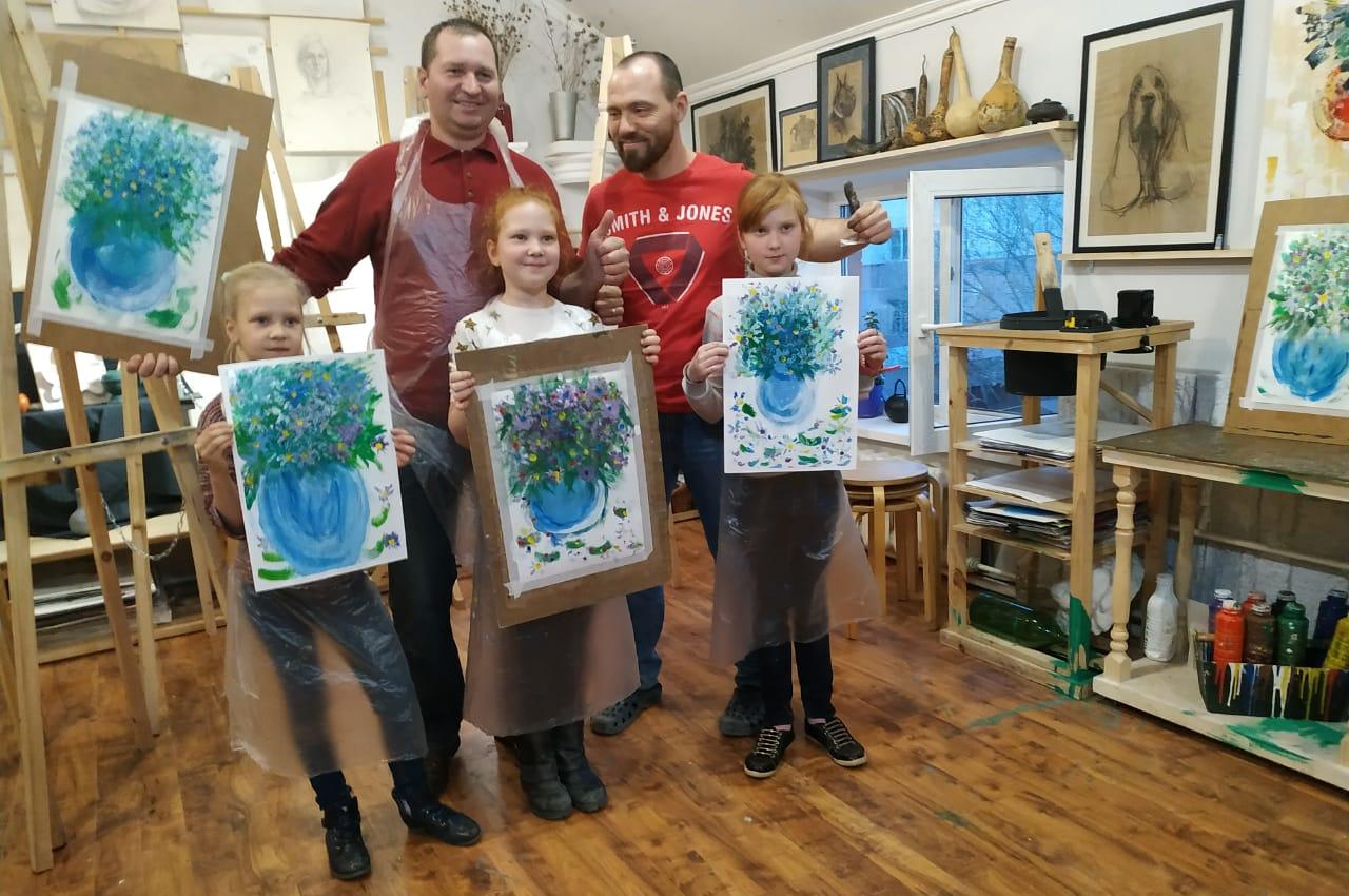 Благотворительный мастер – класс по художественному мастерству